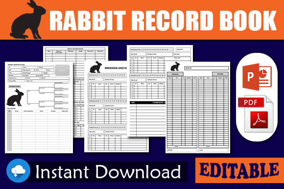  Rabbit Record Keeping Forms PDF 